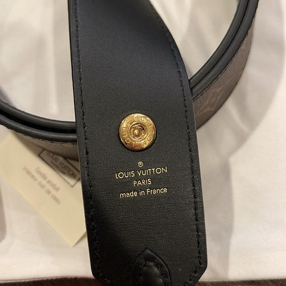 Monogram Adjustable Bandouliere Shoulder Strap Black - Picture 4 of 5